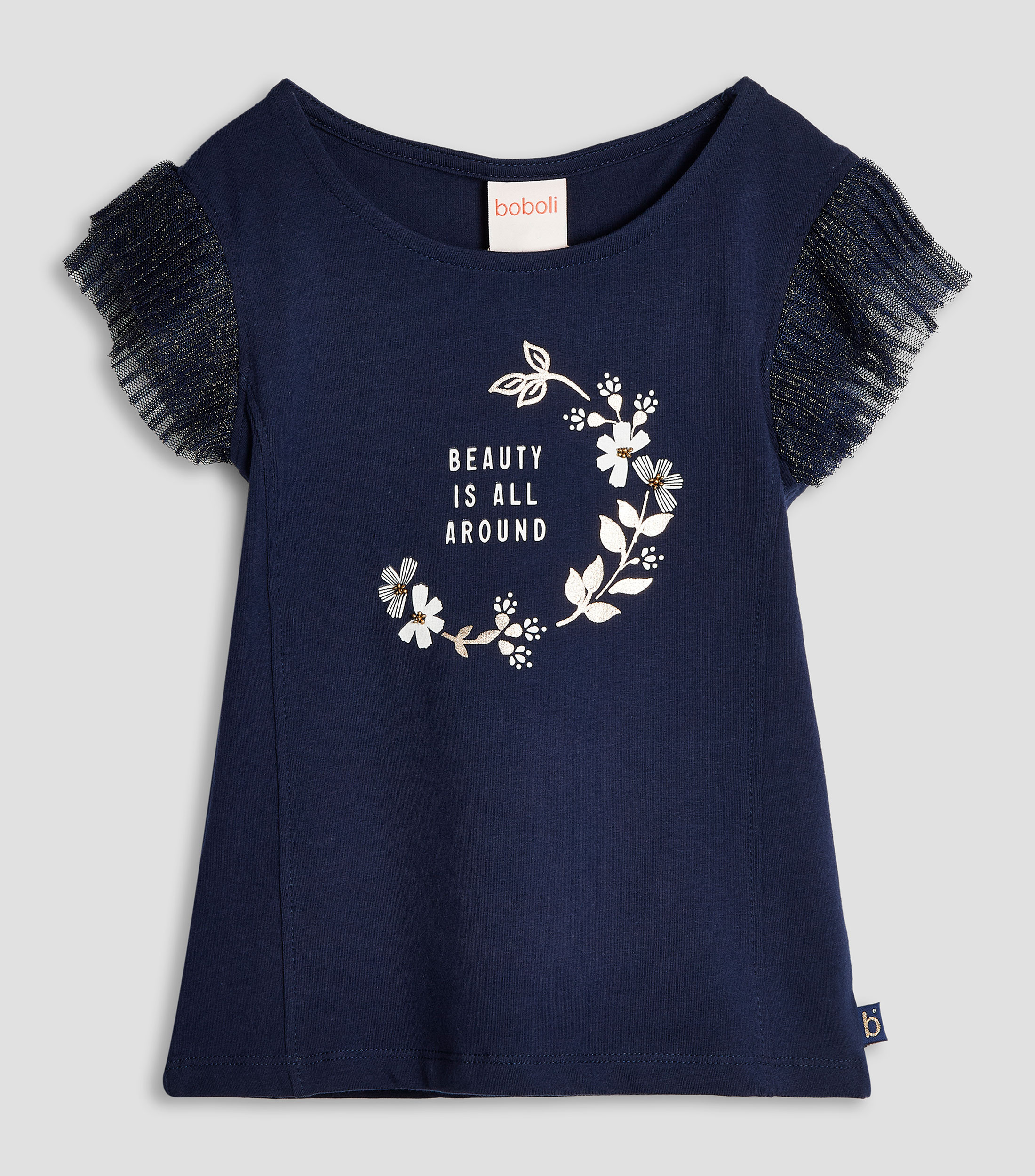 Playera estampada sin mangas Niña